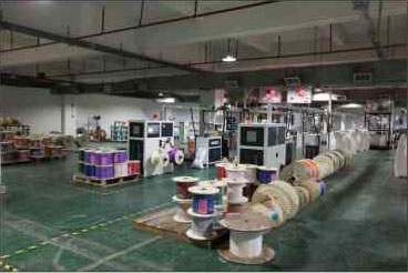 電源コードケーブルの製造プロセスと装置