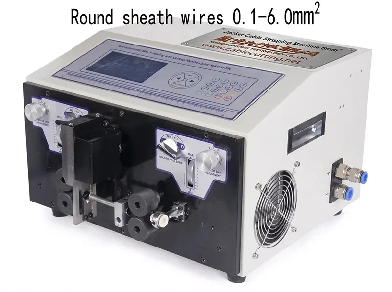 高性能ジャケットケーブル皮むき機 WPM-09HT 6mm² | 配線加工の効率化