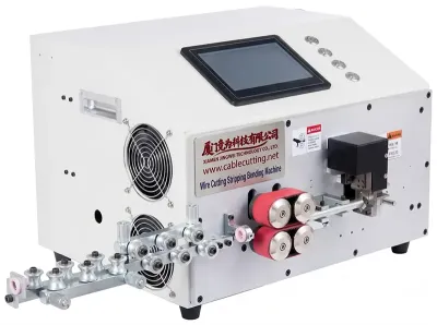 25mm²自動ワイヤー切断・ストリッピング・曲げ機 WPM-25ZWJ