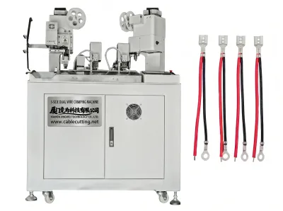 自動三面2線圧着機 全自動ワイヤーハーネス加工機 WPM-038F