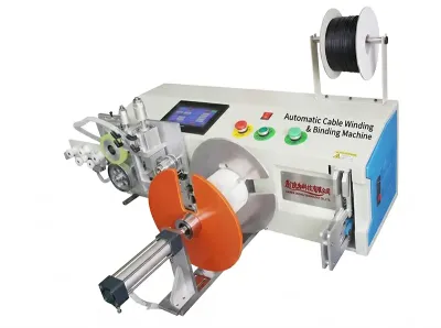 自動電線巻取り結束計測機 線径1-8mm 最大30m WPM-5-30