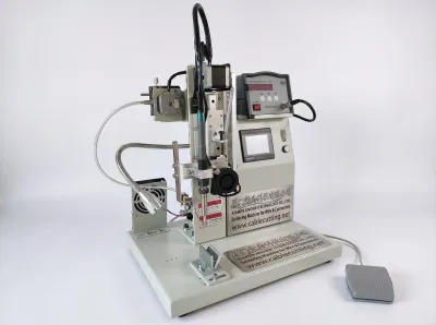 半自動はんだ付け機 高精度 ワイヤー・コネクタ用 WPM-141