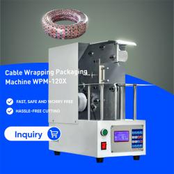 半自動ケーブル巻き包装機 WPM-120X