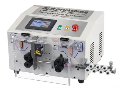 タッチスクリーン制御ワイヤーストリッピング切断機 0.1-8mm² WPM-JES - ワイヤーカット＆ストリップマシン