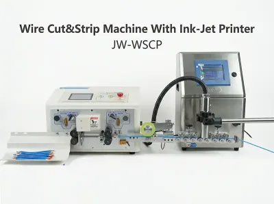ワイヤーカット＆ストリップ機（インクジェットプリンター付き）JW-WSCP Thumb
