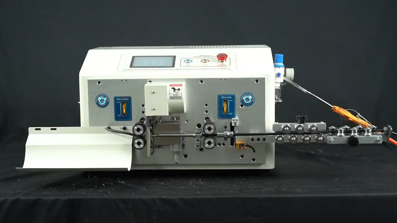 Double Round Multi-Core Wire Stripping &amp;amp; Cutting Machine (2-8mm) WPM-YHT6