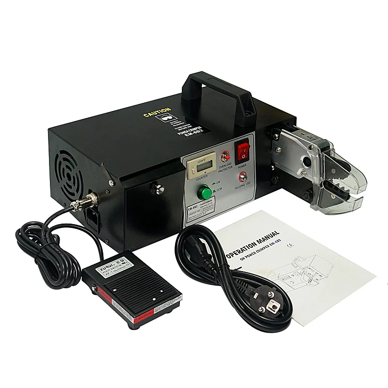Crimp Tools Variety Of Terminals Equipped Electrical Type Terminal Crimping Machine EM-6B1 EM-6B2, Terminal Crimping, Cable Crimping Terminal, Crimping Machine 圧着工具各種端子装備電気式端子圧着機EM-6B1、EM-6B2、端子圧着、ケーブル圧着端子、圧着機