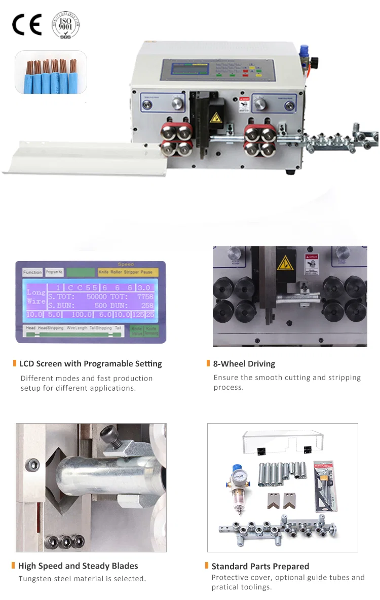Supper Thick cable cutting and stripping machine, BV/BVR cable stripping machine, Automatic Cutting Stripping Machine, Wire Stripping Machine, Automatic Cable Stripping Machine 夕食太いケーブル切断およびストリッピングマシン、BV / BVRケーブルストリッピングマシン、自動切断ストリッピングマシン、ワイヤーストリッピングマシン、自動ケーブルストリッピングマシン
