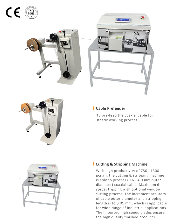 Automatic Coaxial cable cutting stripping machine, Cable Stripping Machine, Coaxial Cable Stripping Machine, Stripping Machine 自動同軸ケーブル切断ストリッピングマシン、ケーブルストリッピングマシン、同軸ケーブルストリッピングマシン、ストリッピングマシン