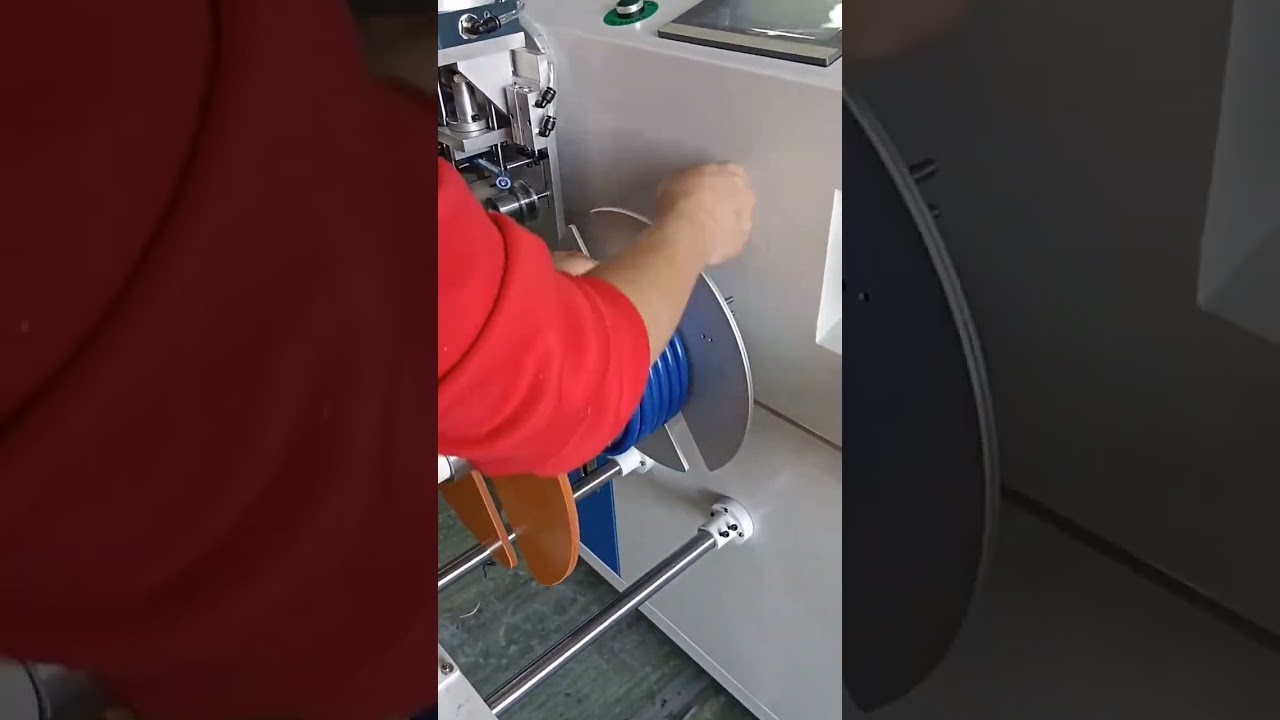 自動計数・排線・切断・巻取り・結束機 | 1mm～16mm径対応 ワイヤー自動包装