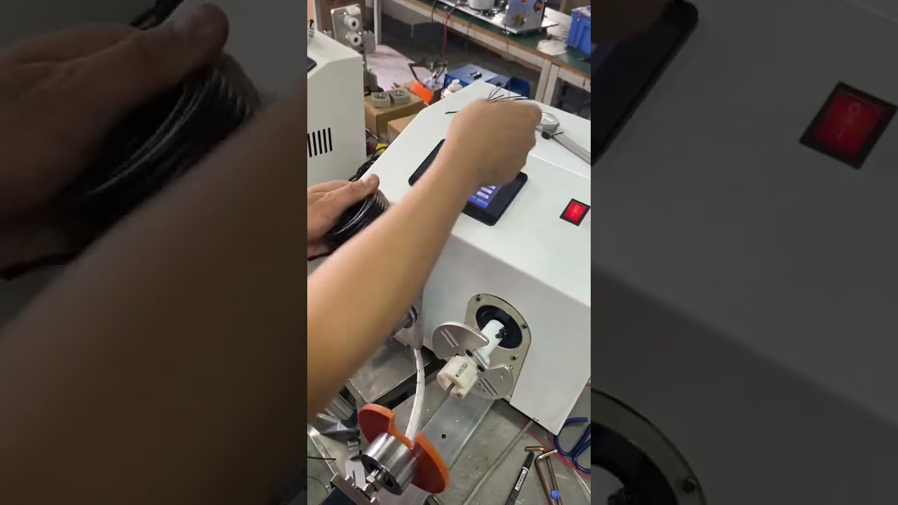 104 高速仕分けワイヤー巻き取り機 | 整然としたコイルで作業効率アップ