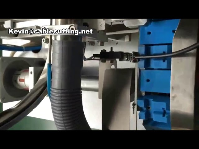 USBケーブル製造機 自動はんだ付け機 データケーブル製造装置 - 高精度生産ライン