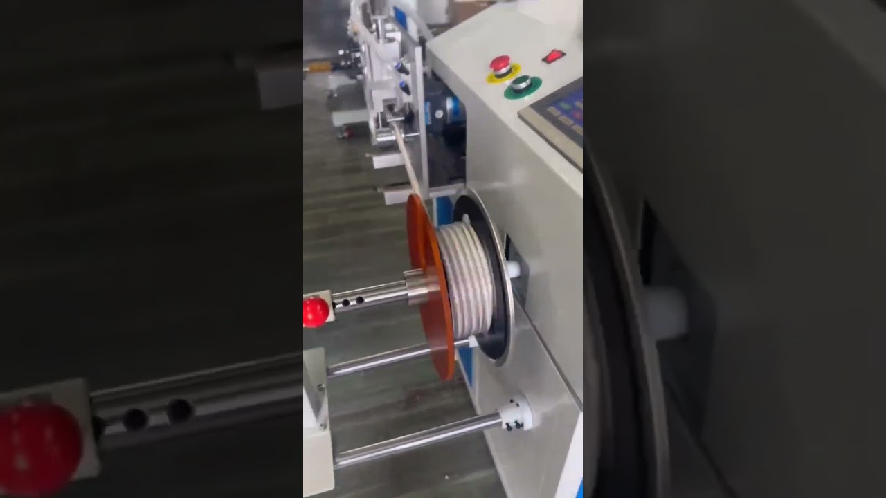 LEDストリップ自動計数・切断・巻取機 | 精密計測搭載 #機械