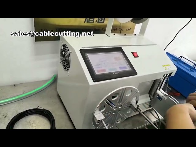 【販売中】電動機銅線コイル巻線・結束一体機 | 高速自動巻線機
