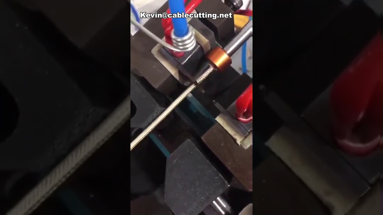 USBケーブル用ホットピール剥離機｜データケーブル被膜除去装置