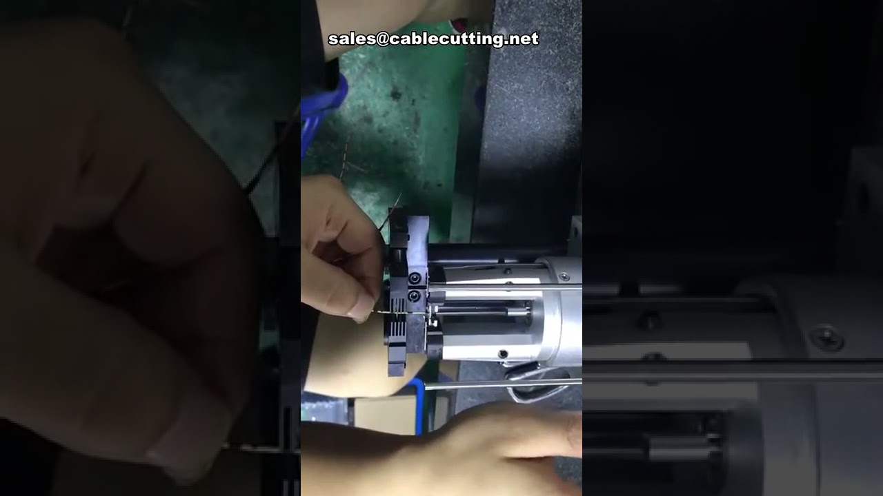 高精度同軸ケーブル剥離機 ｜ 自動化で生産性を向上