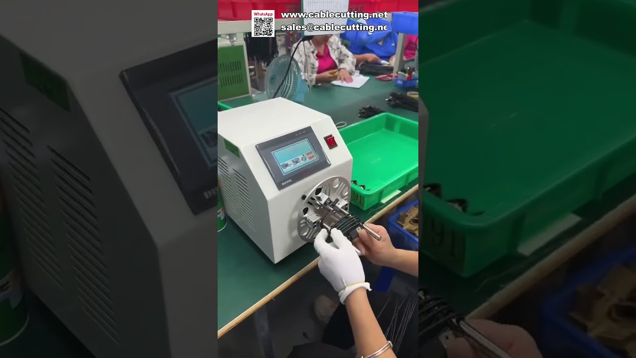 Automatic Wire and Cable Winding Tying Machine - Shorts