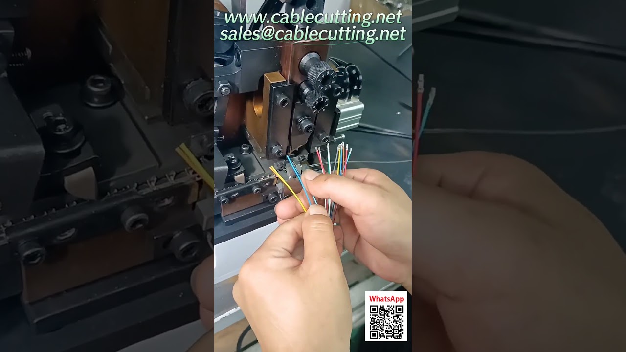 自動電線被膜剥離・圧着機 | 端子取り付けツール【高効率】