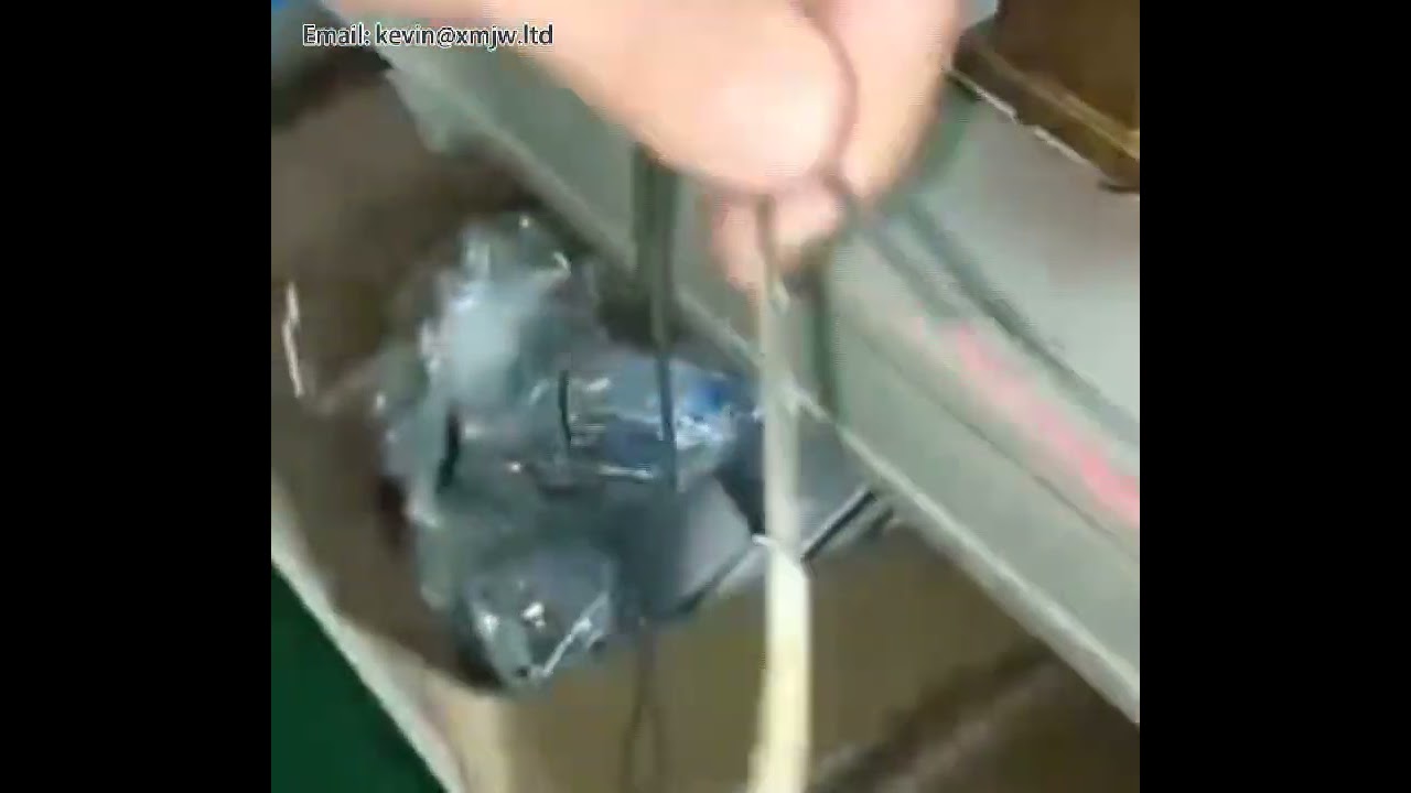 金属編組シールドメッシュ線用 熱電対線空気圧剥離機 - 高速・高精度