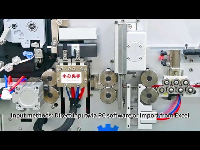 【自動化】電線切断・皮むき・ナンバーチューブ熱転写印刷・挿入を一台で！