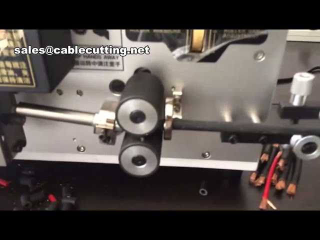 【工場直販】0-1-2-5mm² 自動コンピュータワイヤー剥離機｜高速・高精度