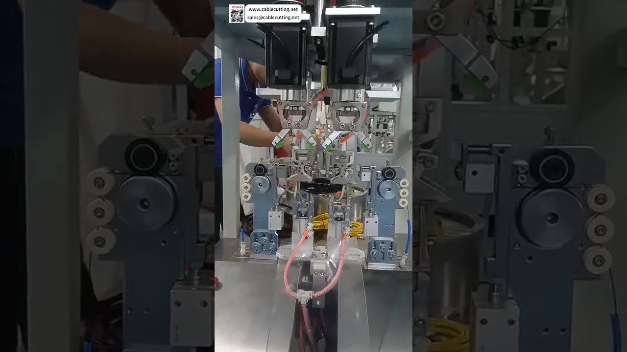高効率を実現する自動ワイヤーハーネス加工装置 - ショートバージョン