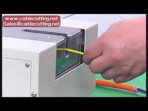 Pneumatic Multi-Core Cable Stripper Machine, No Blade Change, New Energy Battery Cable Stripper