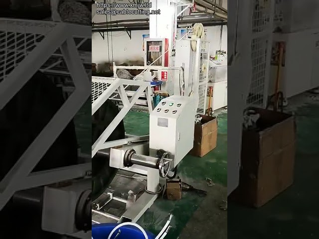 新エネルギーケーブル生産を効率化！超大型水平型全自動ワイヤーテンションフレーム