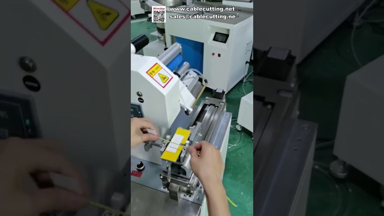 Full Automatic Wire Harness Labeling Machine - Shorts