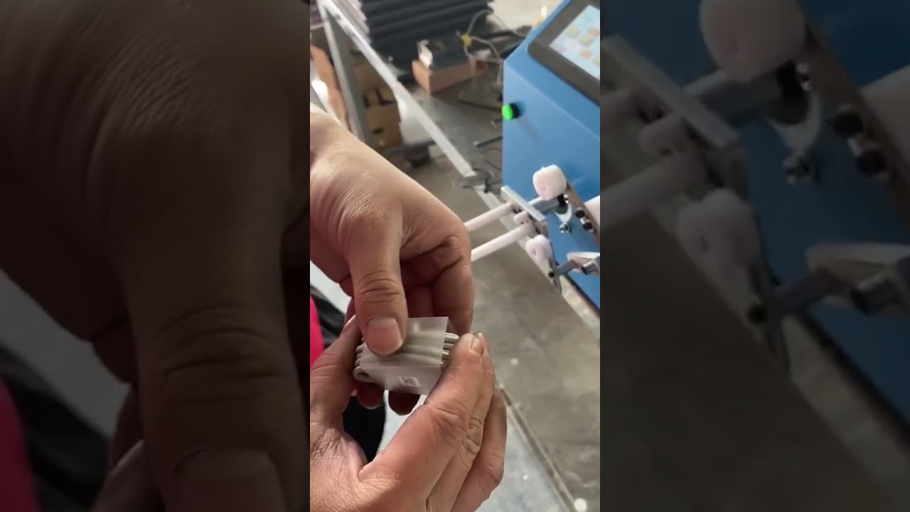 USBデータケーブル巻き取り包装機 | 高速自動包装ライン