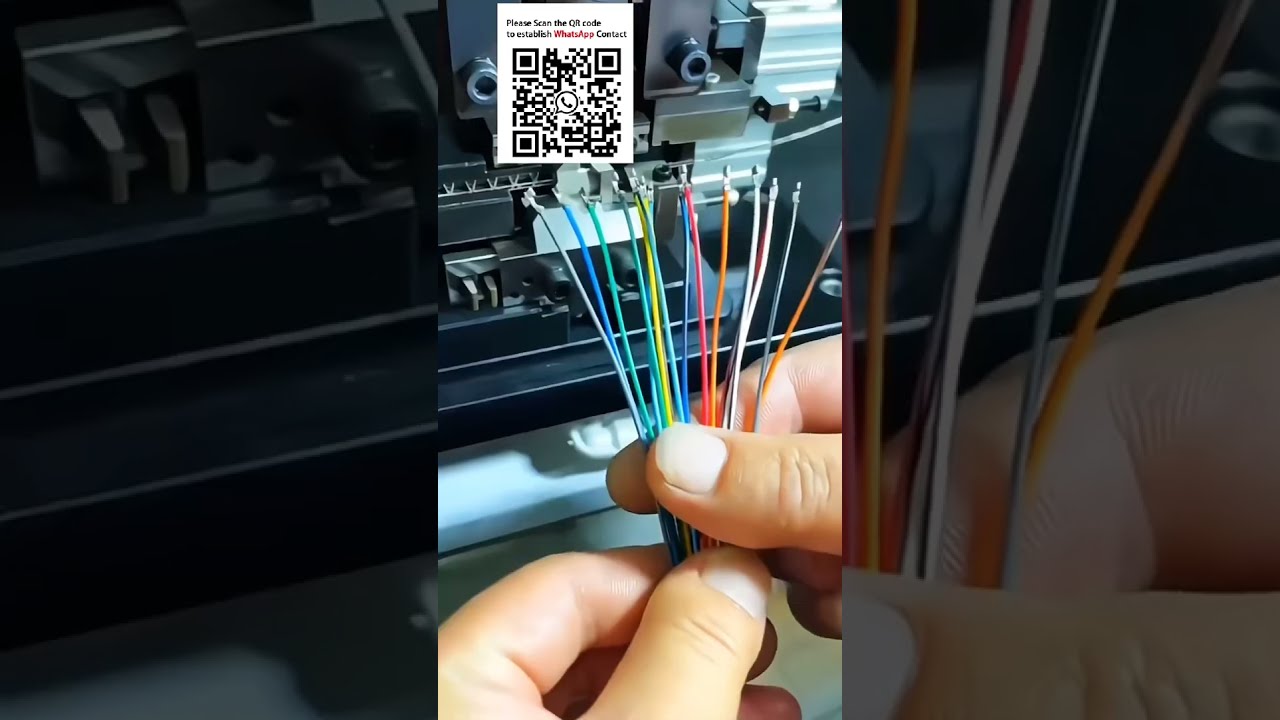 自動ワイヤーストリップ＆圧着機 | 圧力監視機能搭載 #スマート製造