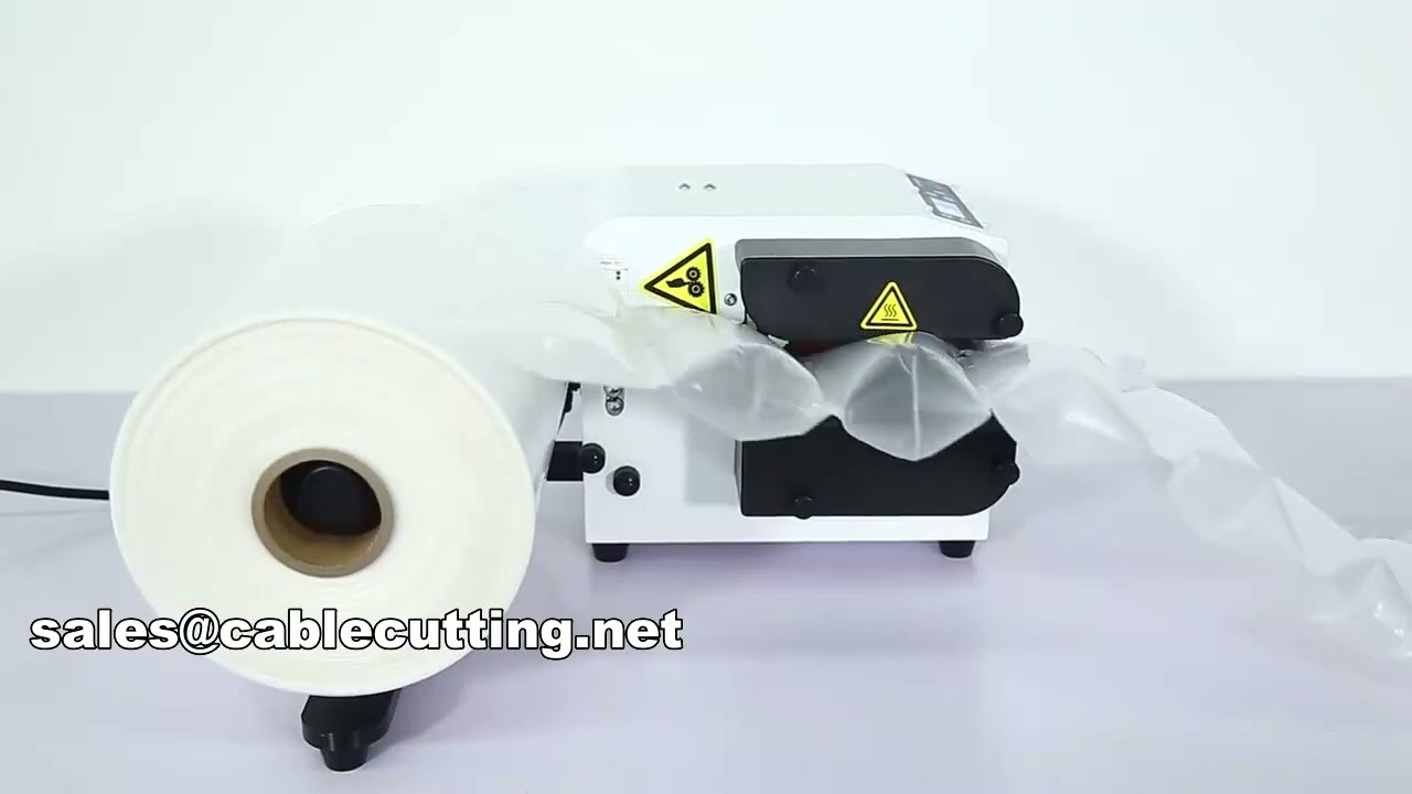 エアピローバッグ製造機｜バブルクッション自動包装システム