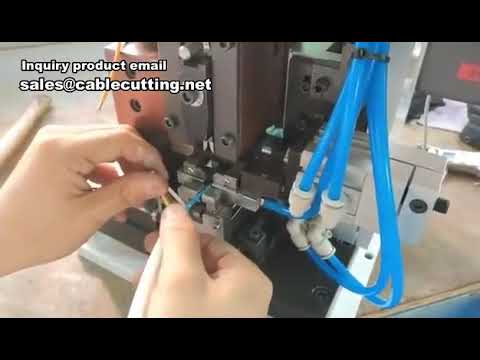 自動剥線・圧着機 | 高精度ワイヤーストリップ＆クリンプ装置・工具