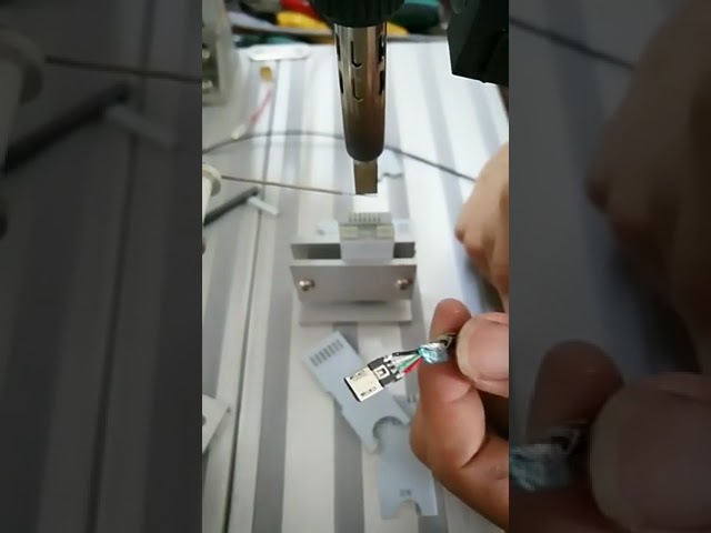 高精度Type-Cケーブル溶接機 | iPhone USB-Aヘッド自動DIYはんだ付け機