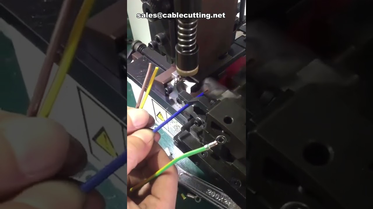 垂直端子用手動ワイヤーストリッピング圧着機 - ベンチトップタイプのワイヤー加工機