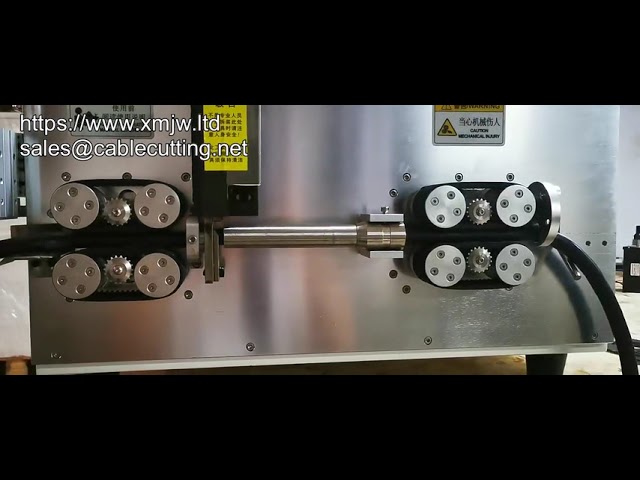 自動USBデータケーブル・マルチ/シングルコア充電線対応 切断・皮むき機