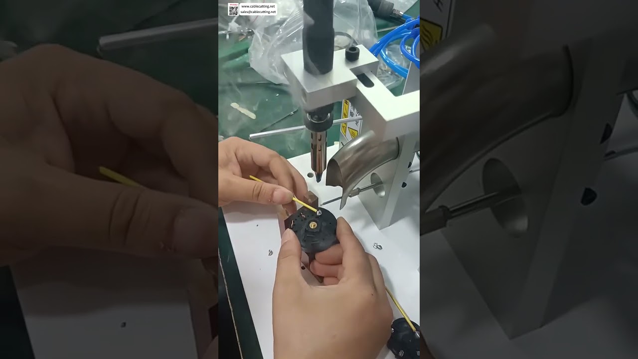 半自動ワイヤはんだ付け機 信頼性の高い高精度自動錫供給溶接