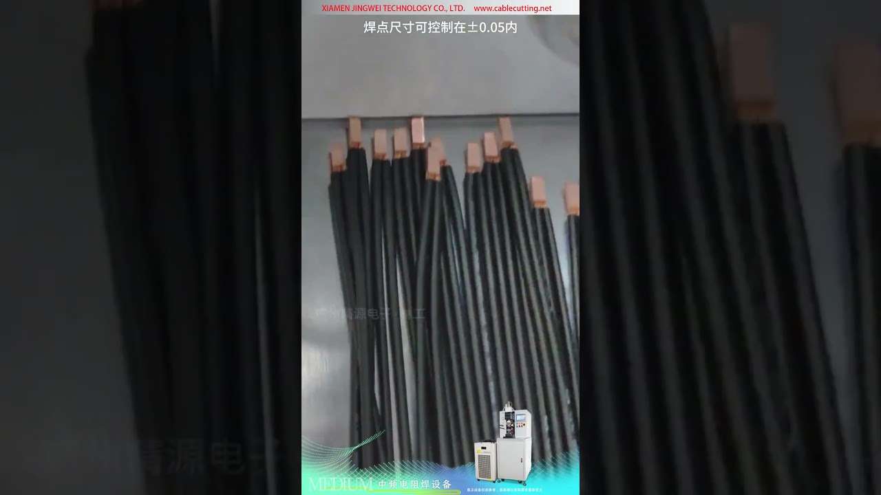 銅線ハーネス端子ホットステーキング用精密抵抗線スクエア溶接機