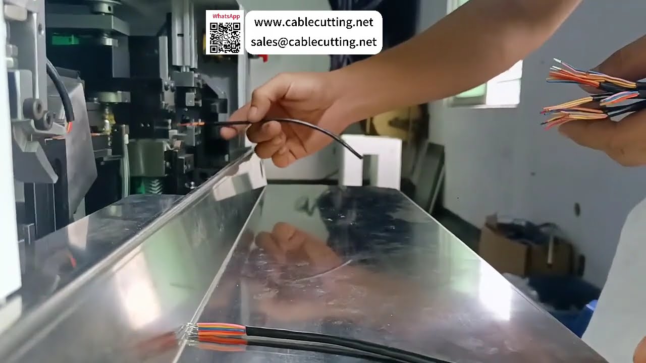 マルチコアケーブル剥離・錫はんだ付け機 5芯標準高効率加工ツール
