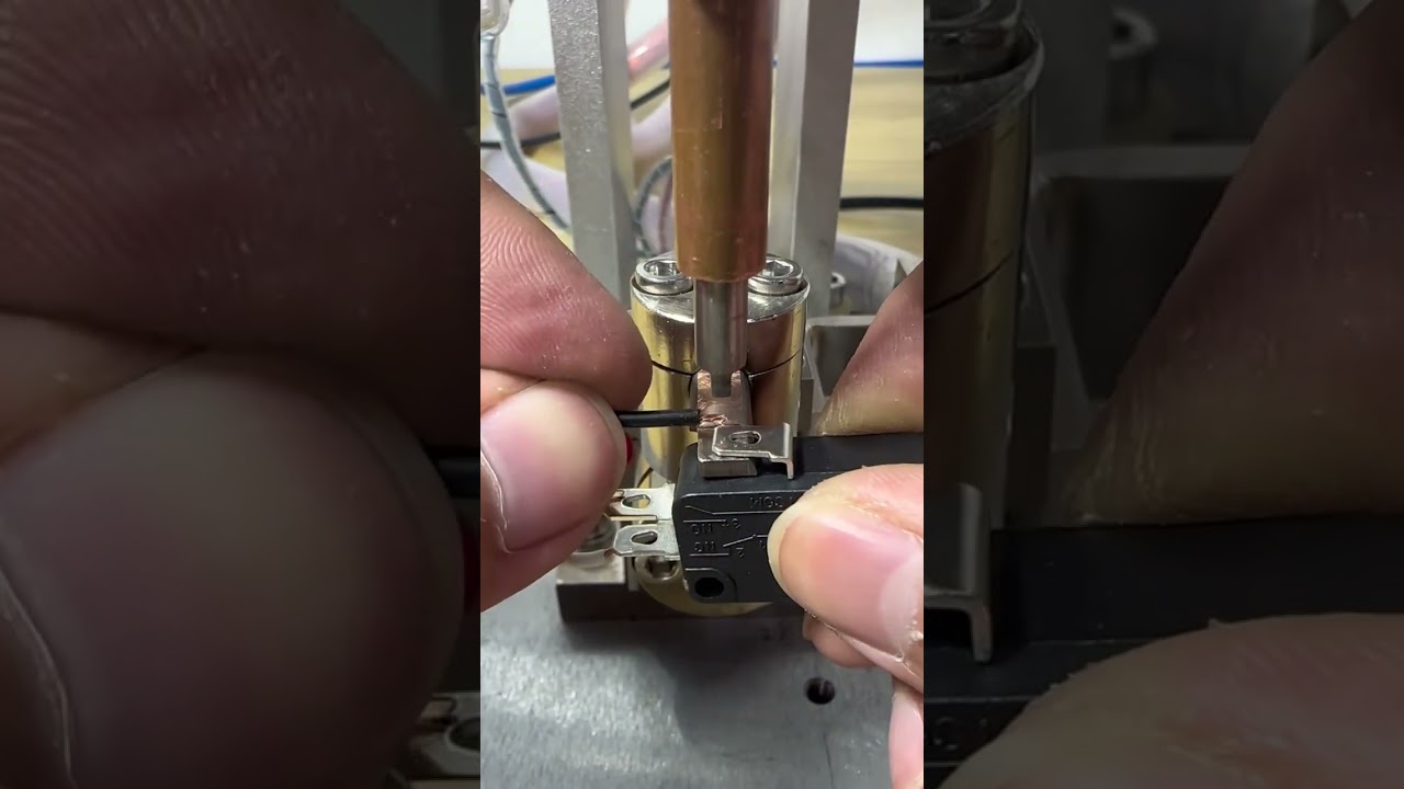 ケーブル処理工場向けプロ用端子溶接装置 先進抵抗溶接機