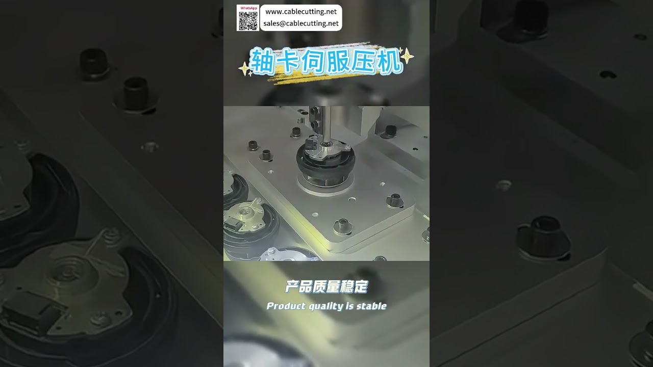 Shaft Circlip Servo Press System High Efficiency Precision Manufacturing Auto Equipment Line - Shorts