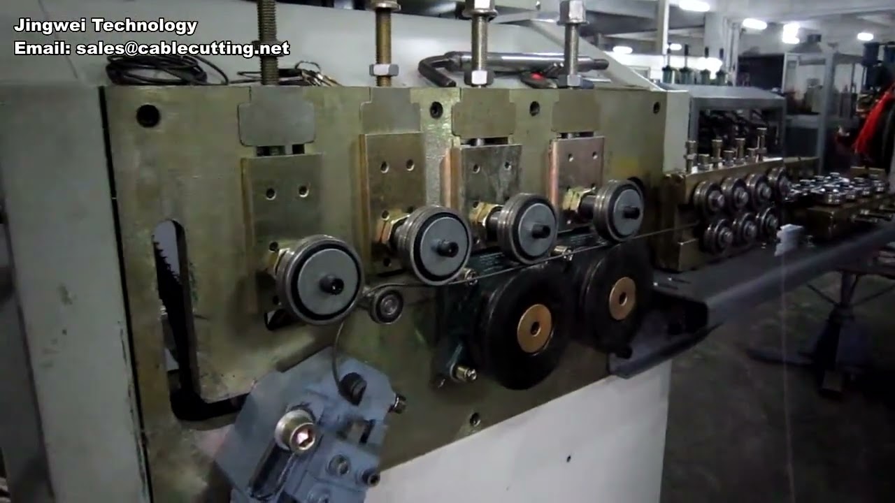 鋼線・鉄線平坦化機 | ワイヤー成形機設備【金物線材加工】