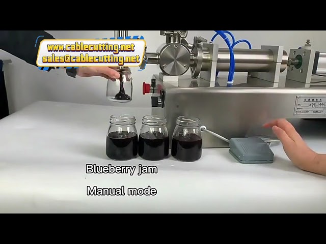 高精度計量充填機｜はちみつ・ソース・化粧品クリームのペースト液体包装に最適