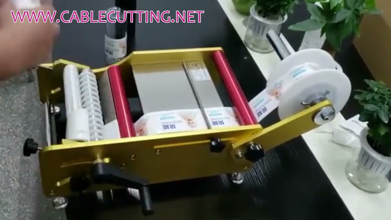 小型ボトル用ラベル貼り機 手動丸ボトルラベラー 卸売り対応 | スティッカー貼付機
