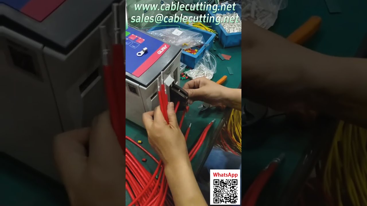 電動端子圧着機 | 新能源製品対応 | 多種端子に交換可能な金型システム